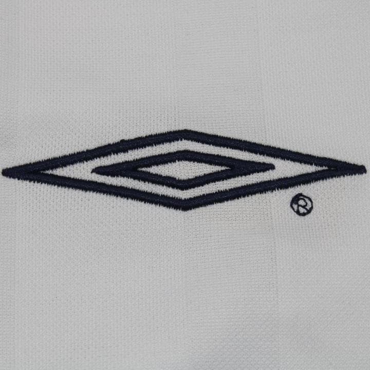 2002 England Home Retro Football Shirt Long Sleeve