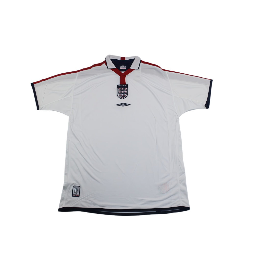 2004 England Home Retro Football Shirt  2004 England Home Retro Football Shirt