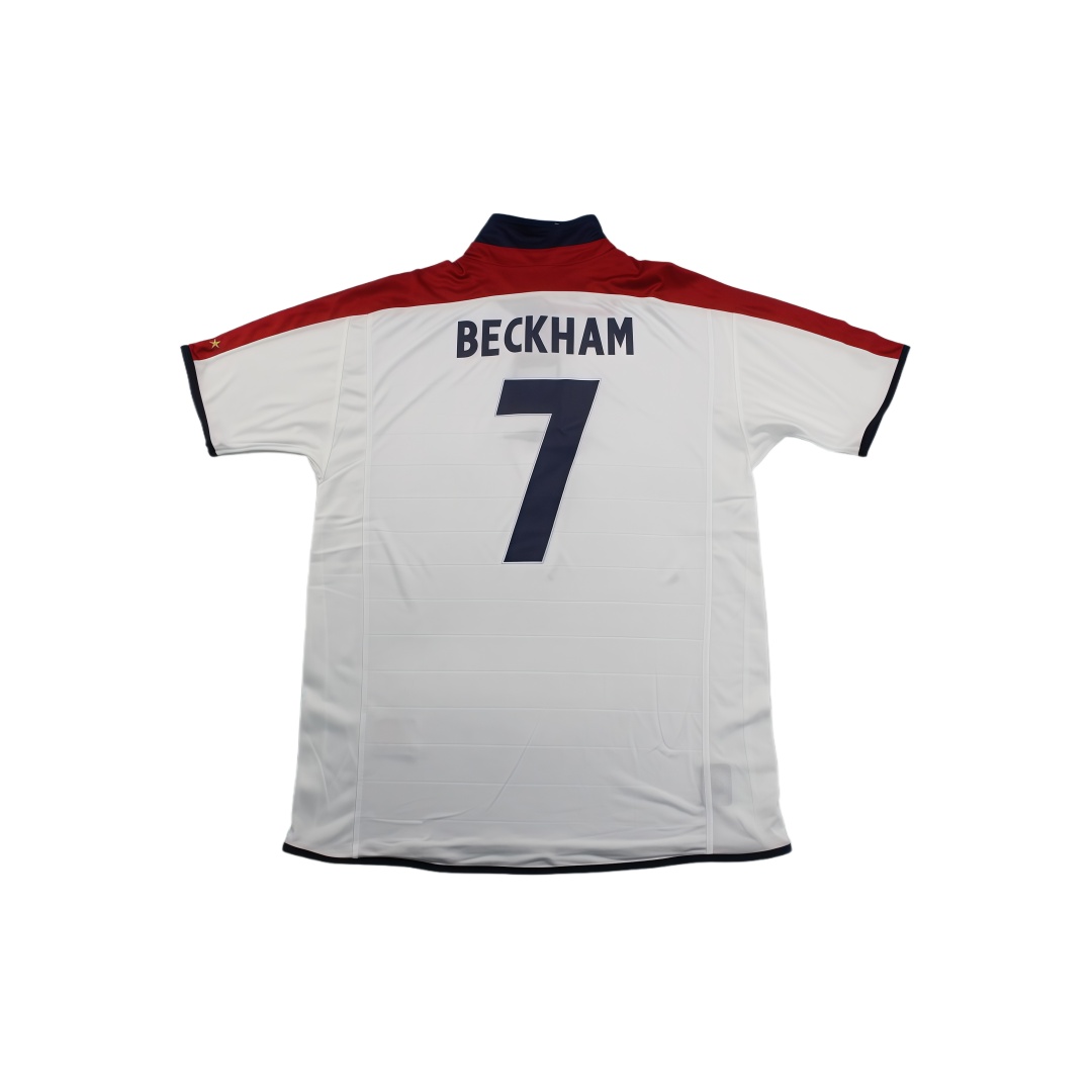 2004 England Home Retro Football Shirt