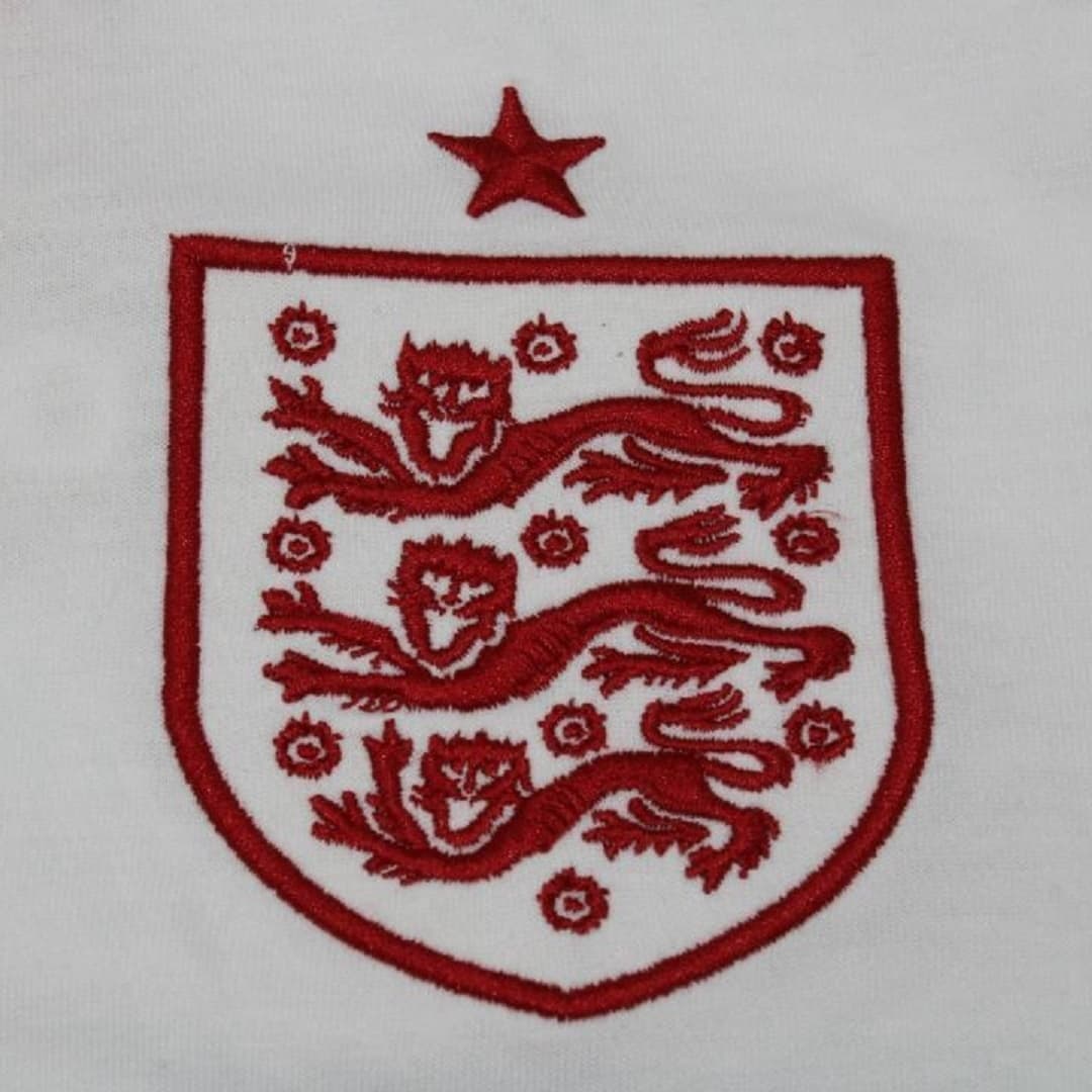2012 England Home Retro Football Shirt