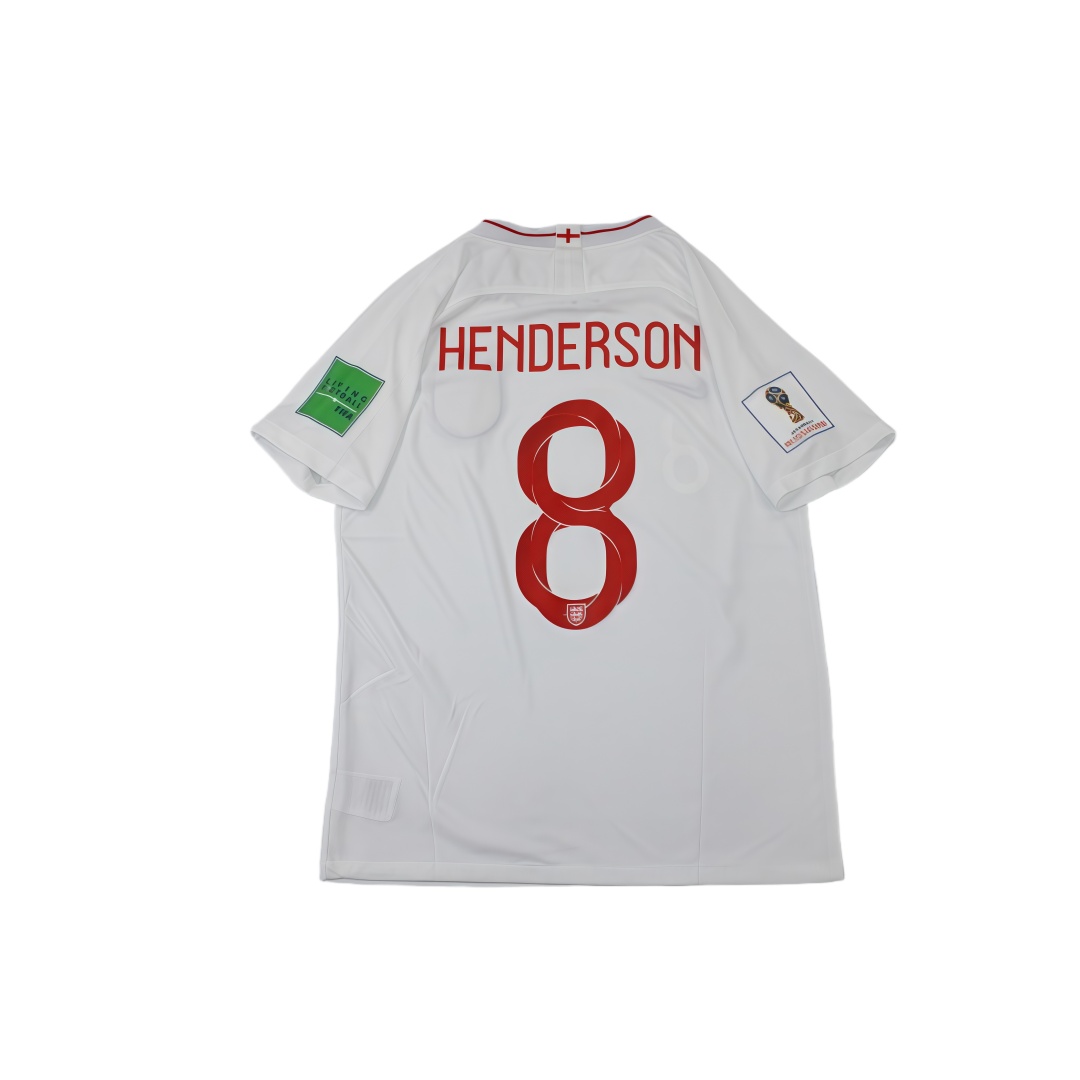 2018 England Home Retro Football Shirt