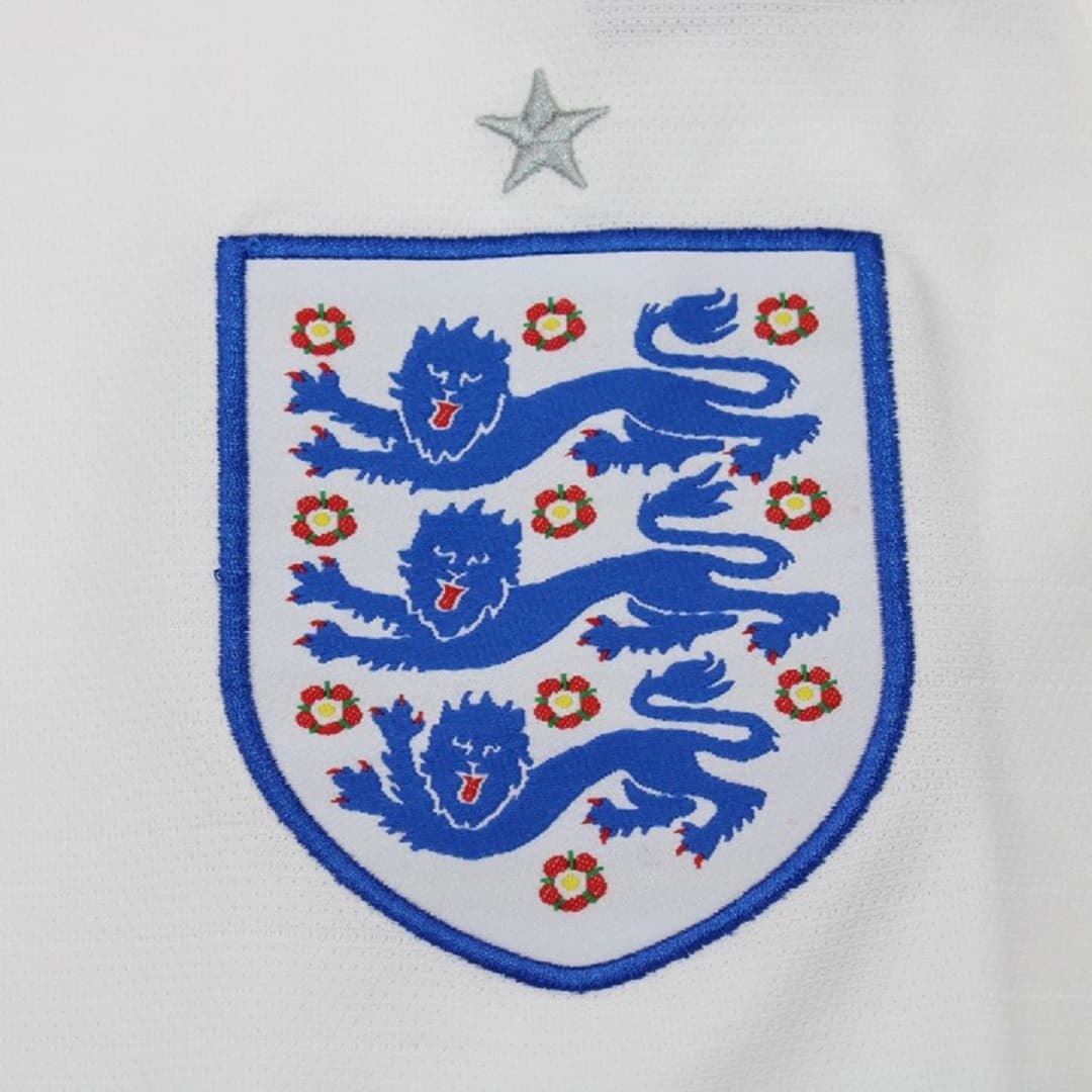 2018 England Home Retro Football Shirt