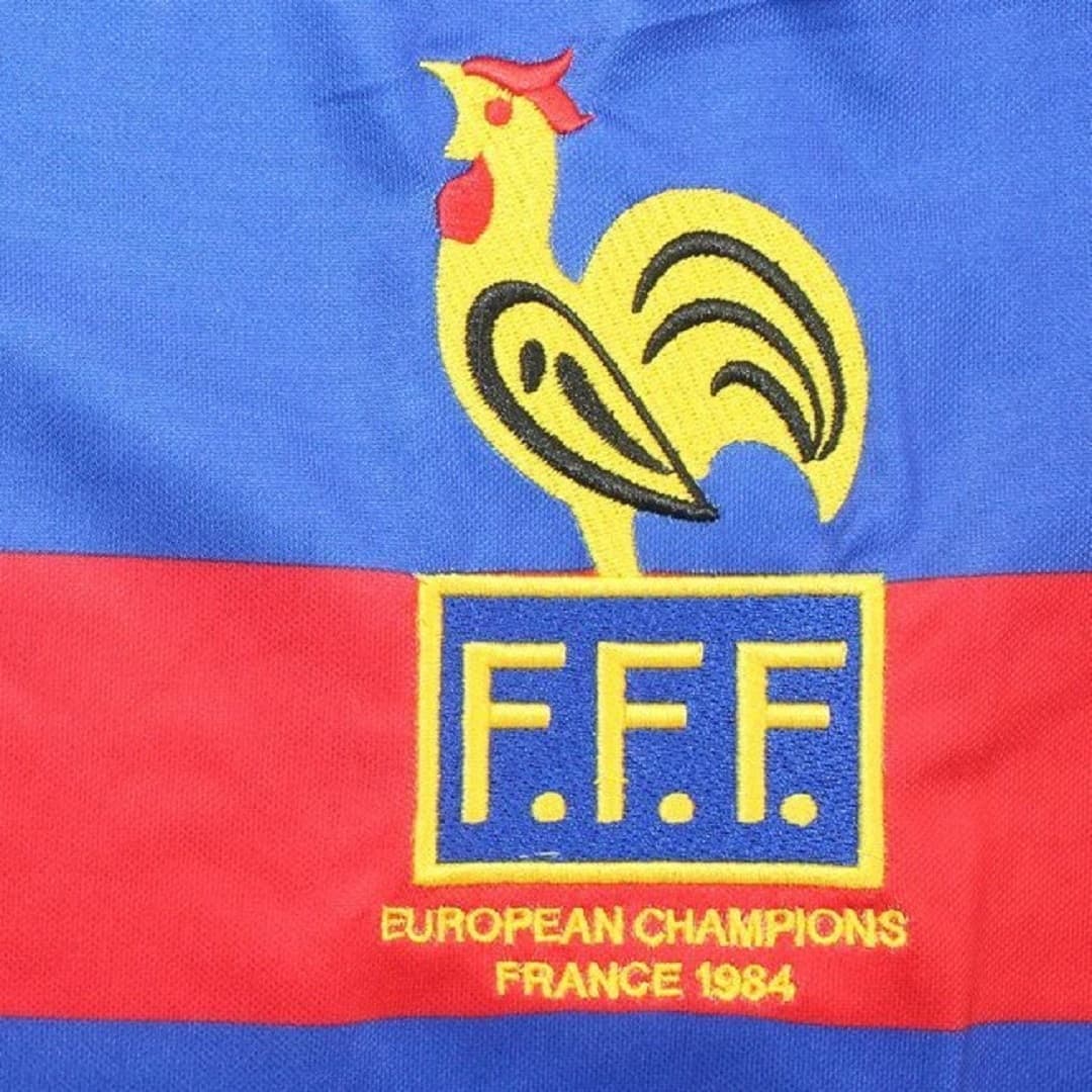 1984 France Home Retro Football Shirt Champion
