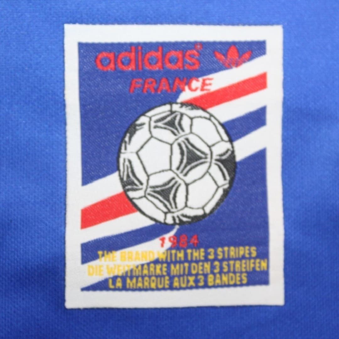 1984 France Home Retro Football Shirt Champion