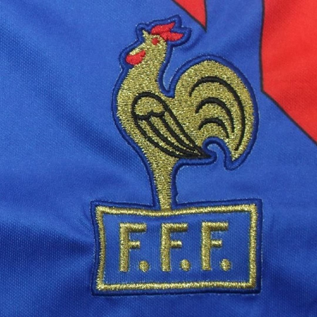 1990 France Home Retro Football Shirt