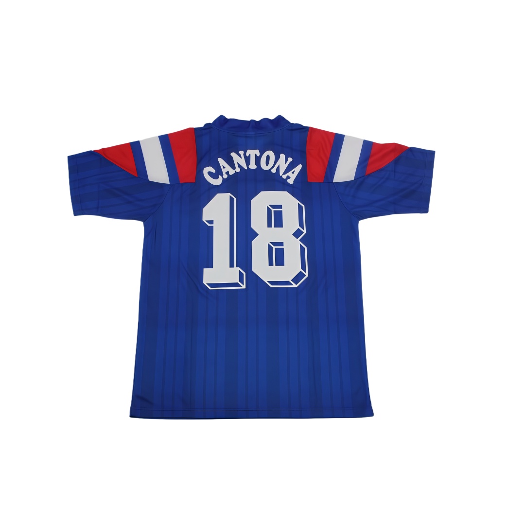 1992 France Home Retro Football Shirt