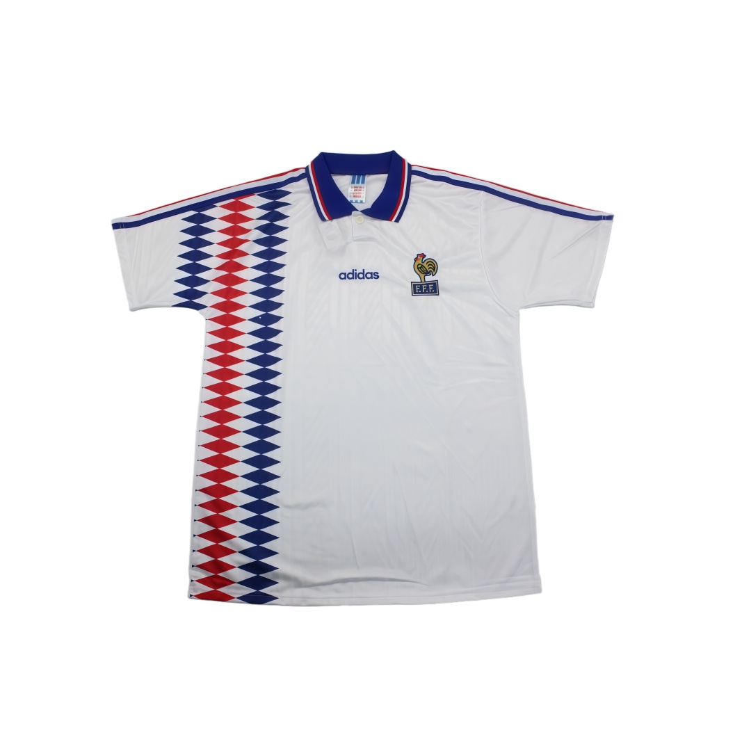 1994 France Away Retro Football Shirt  1994 France Away Retro Football Shirt