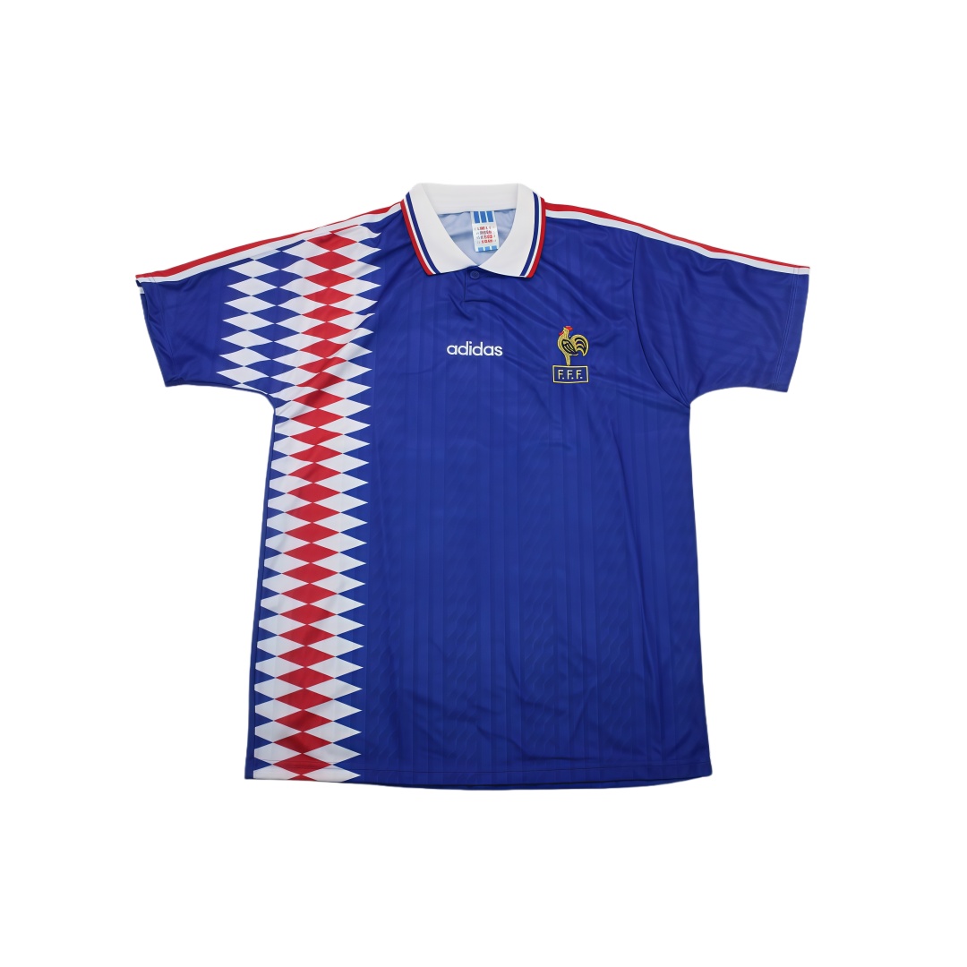 1994 France Home Retro Football Shirt  1994 France Home Retro Football Shirt