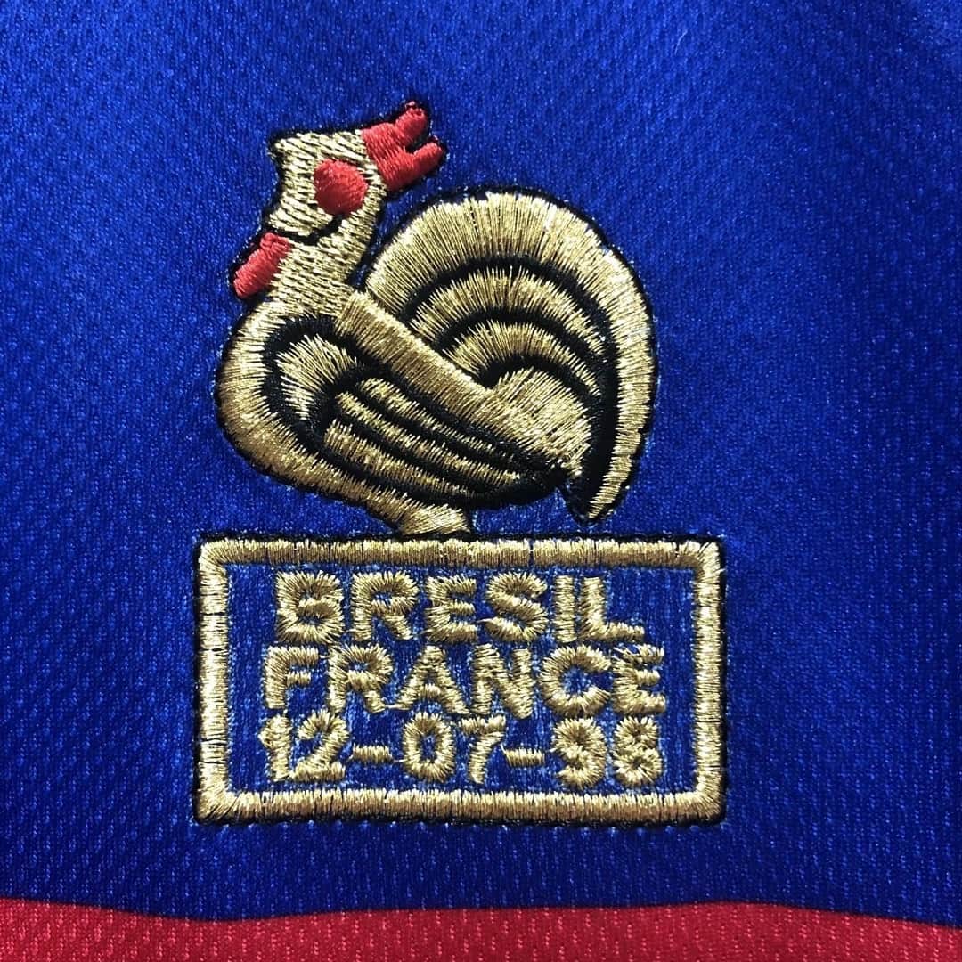 1998 France Home Retro Football Shirt