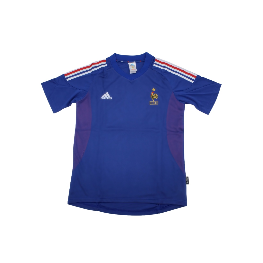 2002 France Home Retro Football Shirt  2002 France Home Retro Football Shirt