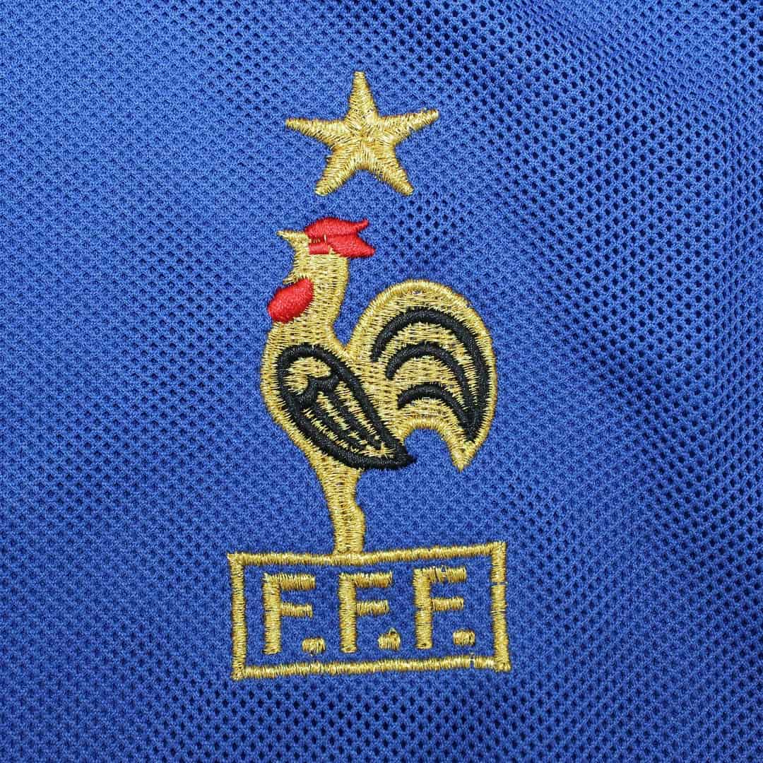 2002 France Home Retro Football Shirt