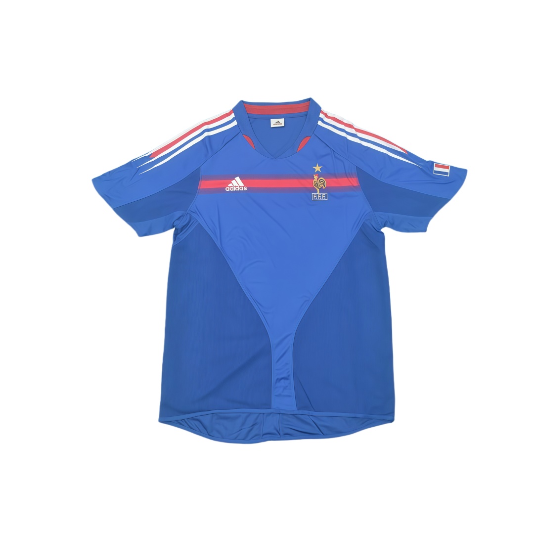 2004 France Home Retro Football Shirt  2004 France Home Retro Football Shirt