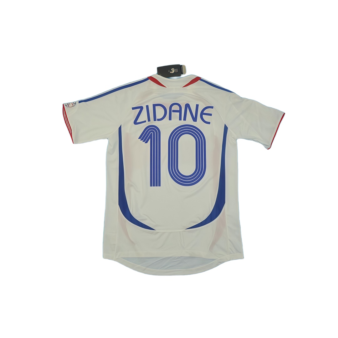 2006 France Away Retro Football Shirt Final