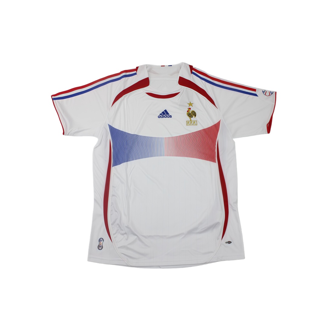 2006 France Away Retro Football Shirt  2006 France Away Retro Football Shirt