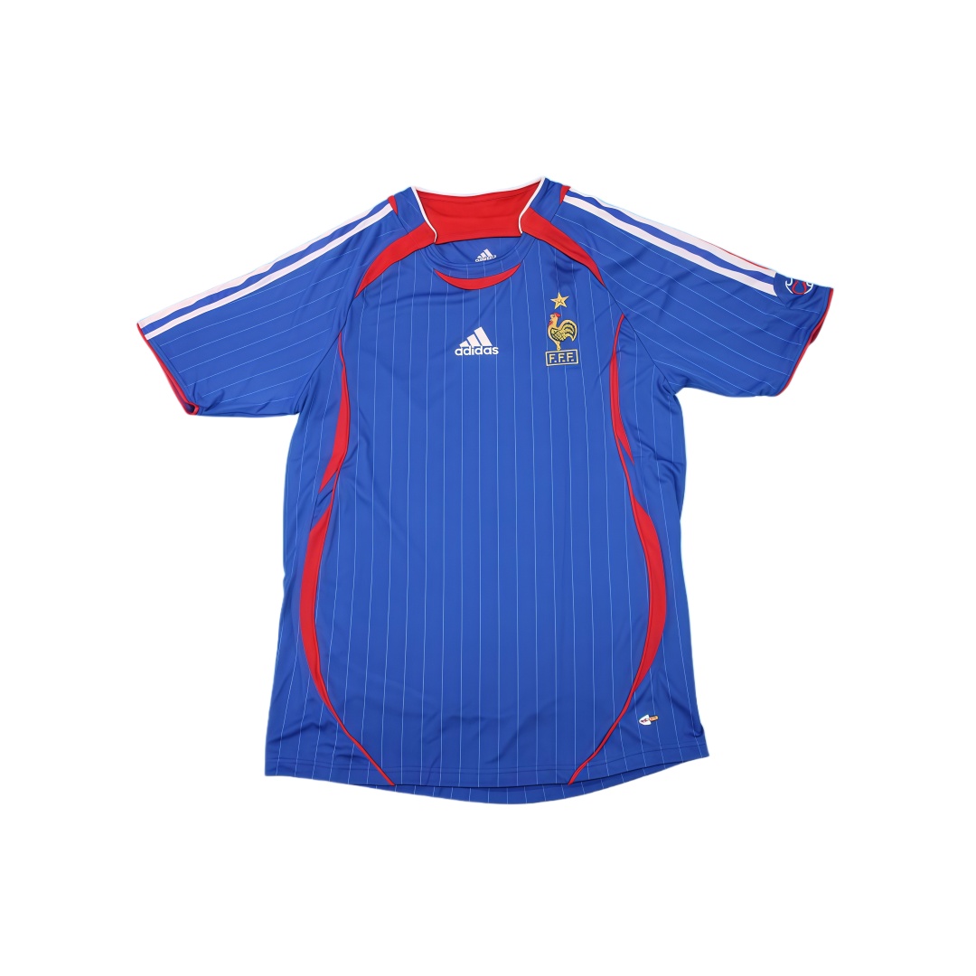 2006 France Home Retro Football Shirt  2006 France Home Retro Football Shirt