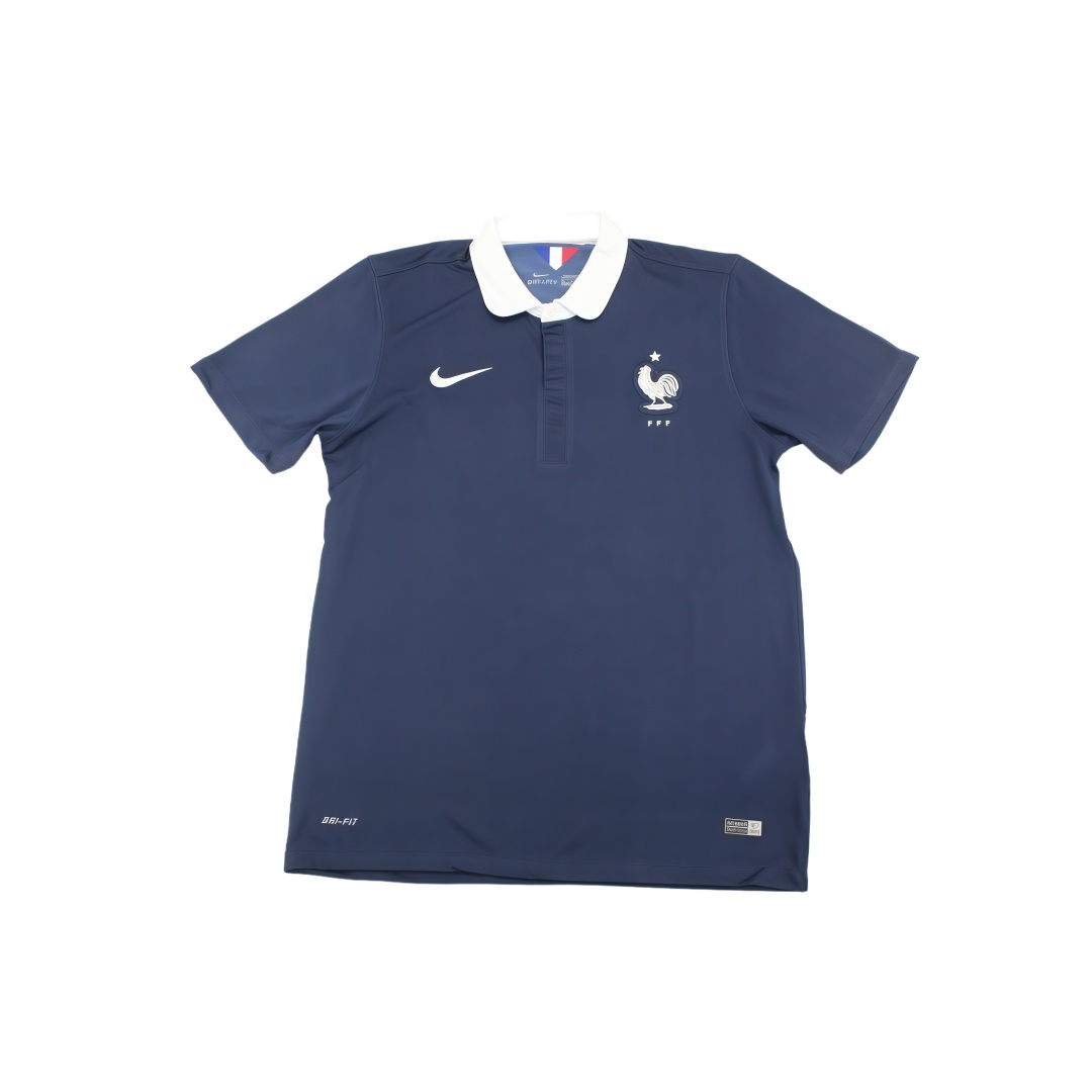2014 France Home Retro Football Shirt  2014 France Home Retro Football Shirt