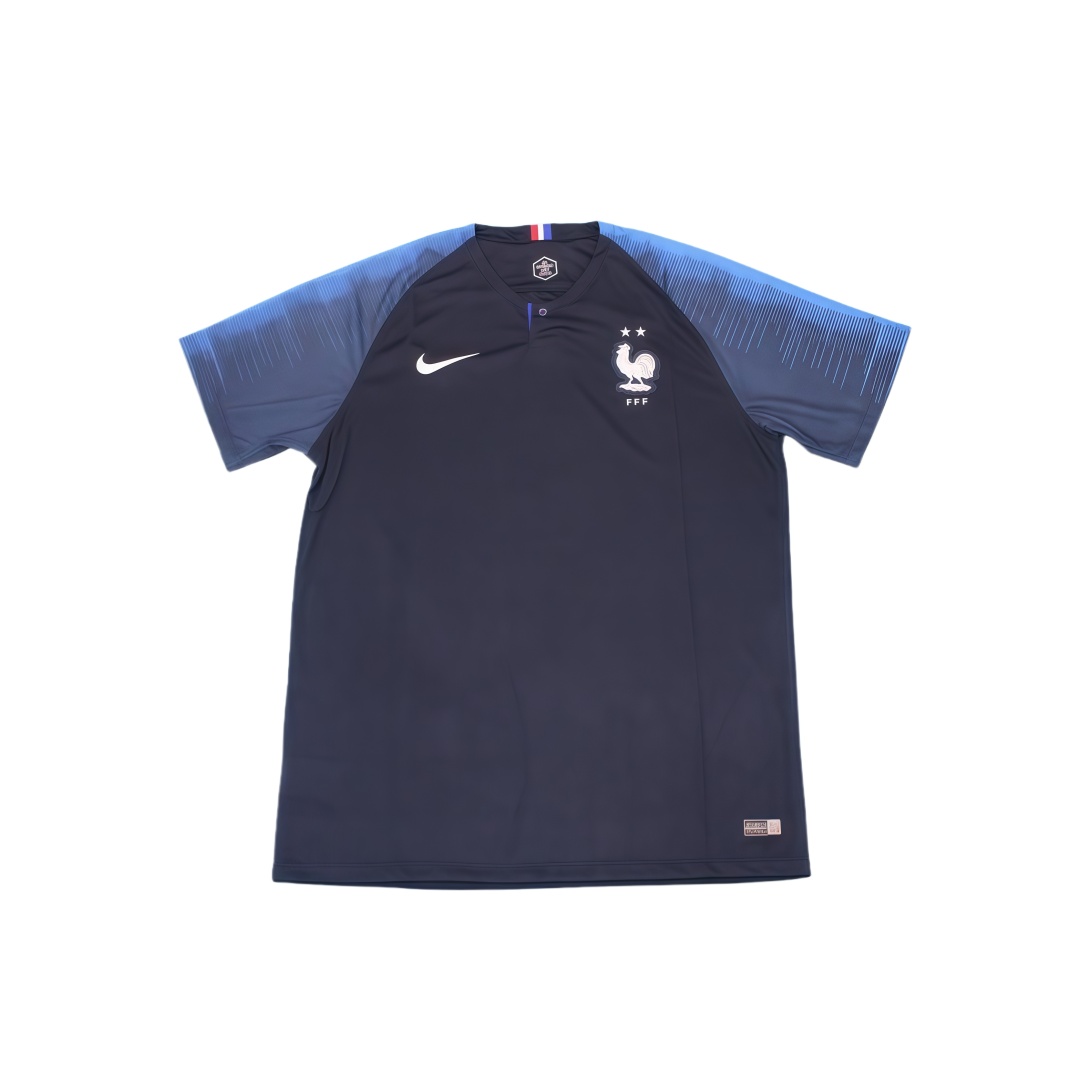 2018-19 France Home Retro Football Shirt  2018-19 France Home Retro Football Shirt