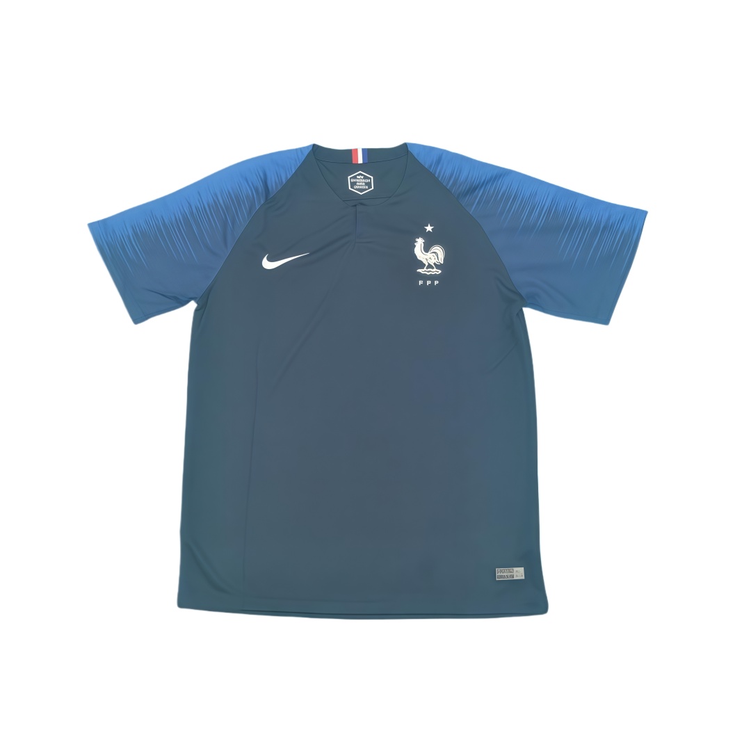 2018 France Home Retro Football Shirt  2018 France Home Retro Football Shirt