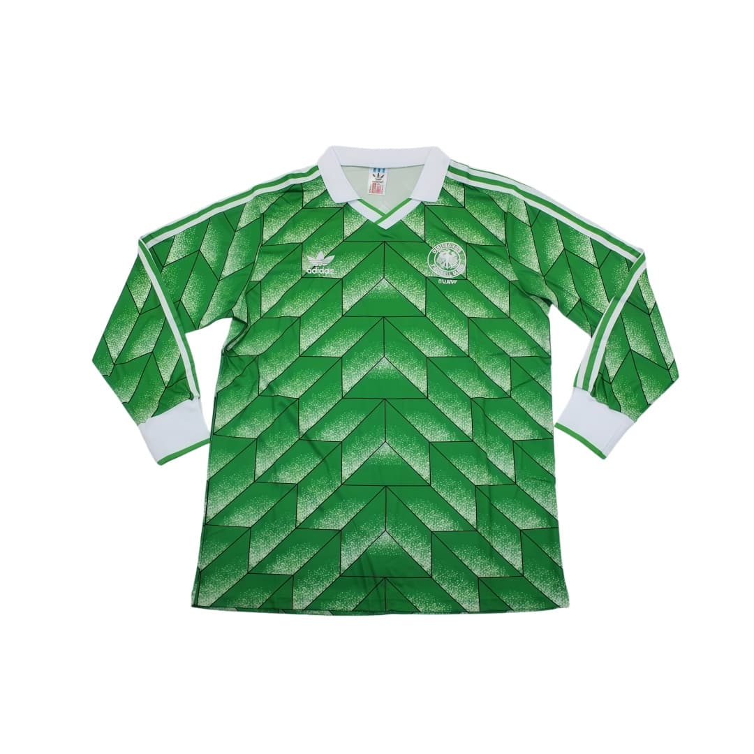 1990 Germany Away Retro Football Shirt Long Sleeve  1990 Germany Away Retro Football Shirt Long Sleeve