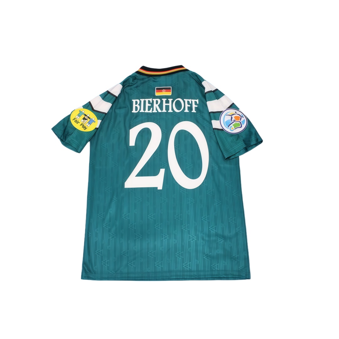 1996 Germany Away Retro Football Shirt