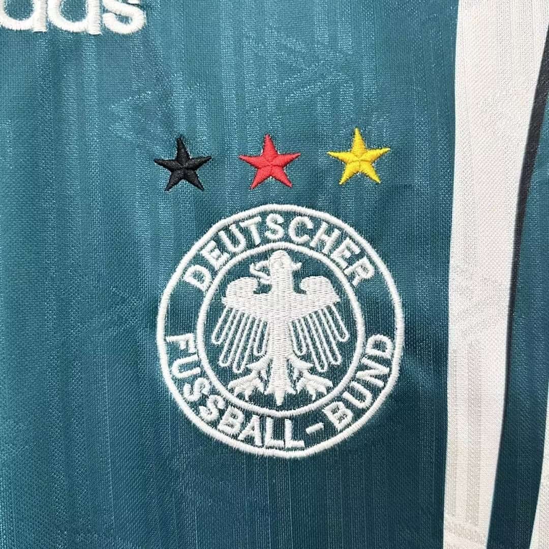1996 Germany Away Retro Football Shirt