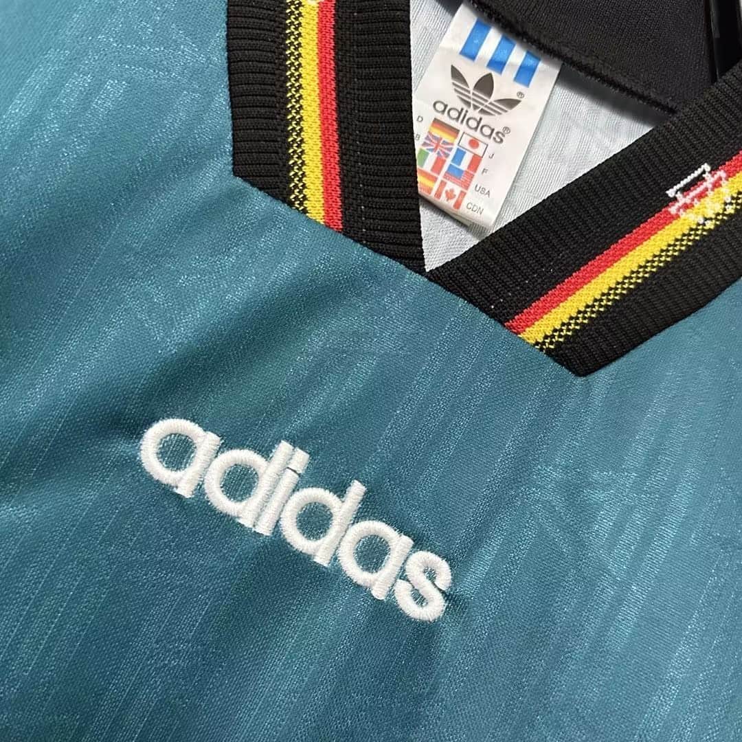 1996 Germany Away Retro Football Shirt