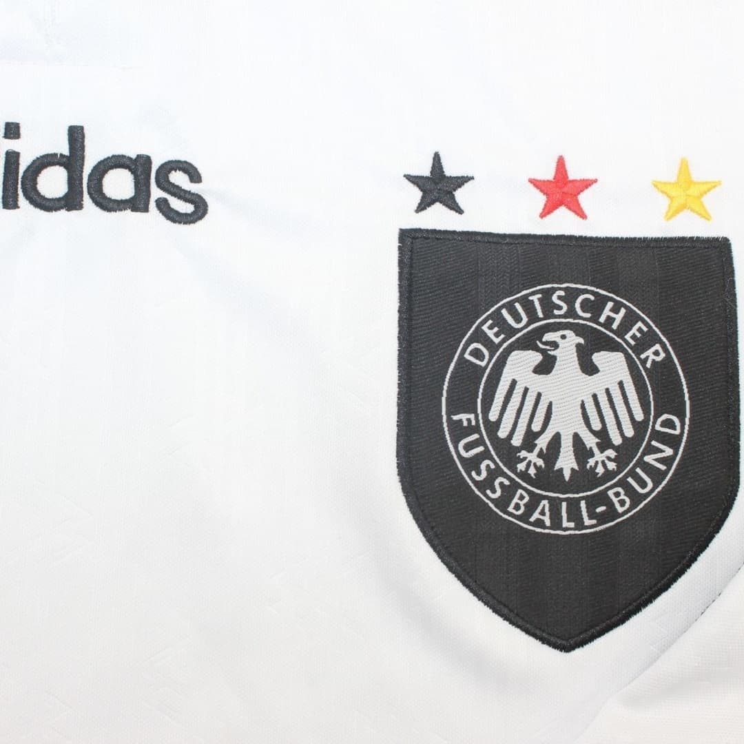 1996 Germany Home Retro Football Shirt Long Sleeve