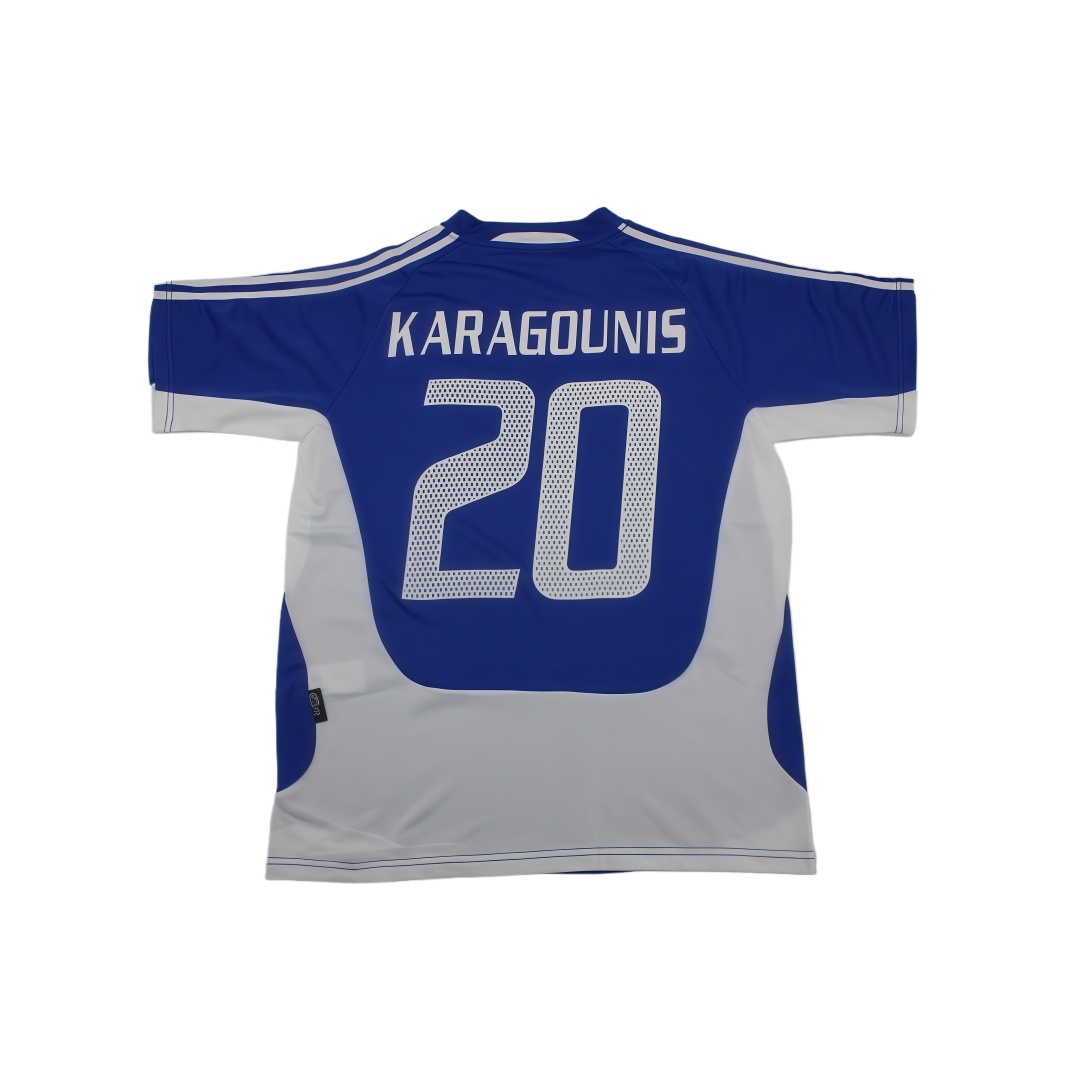 2004 Greece Home Retro Football Shirt