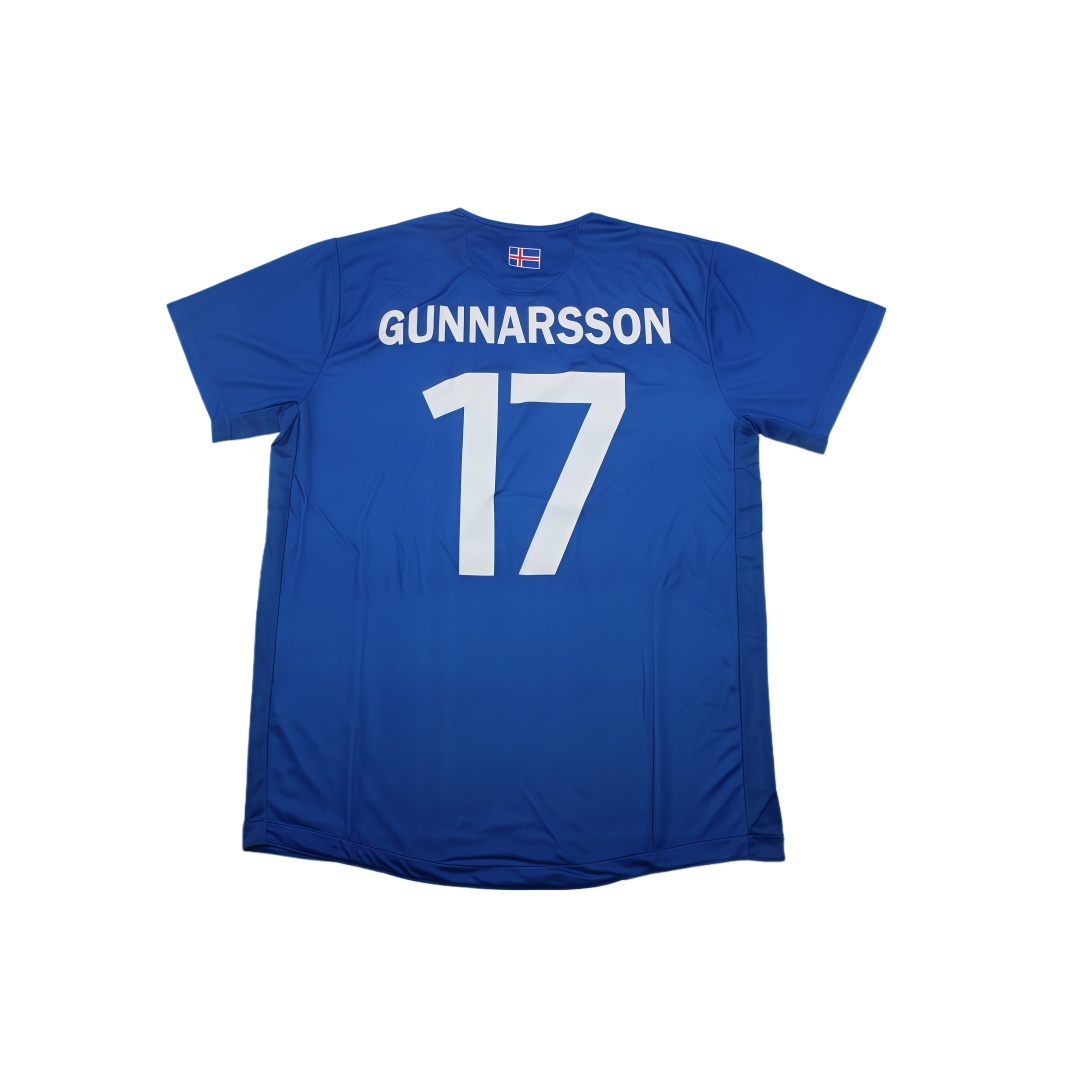 2016 Iceland Home Retro Football Shirt