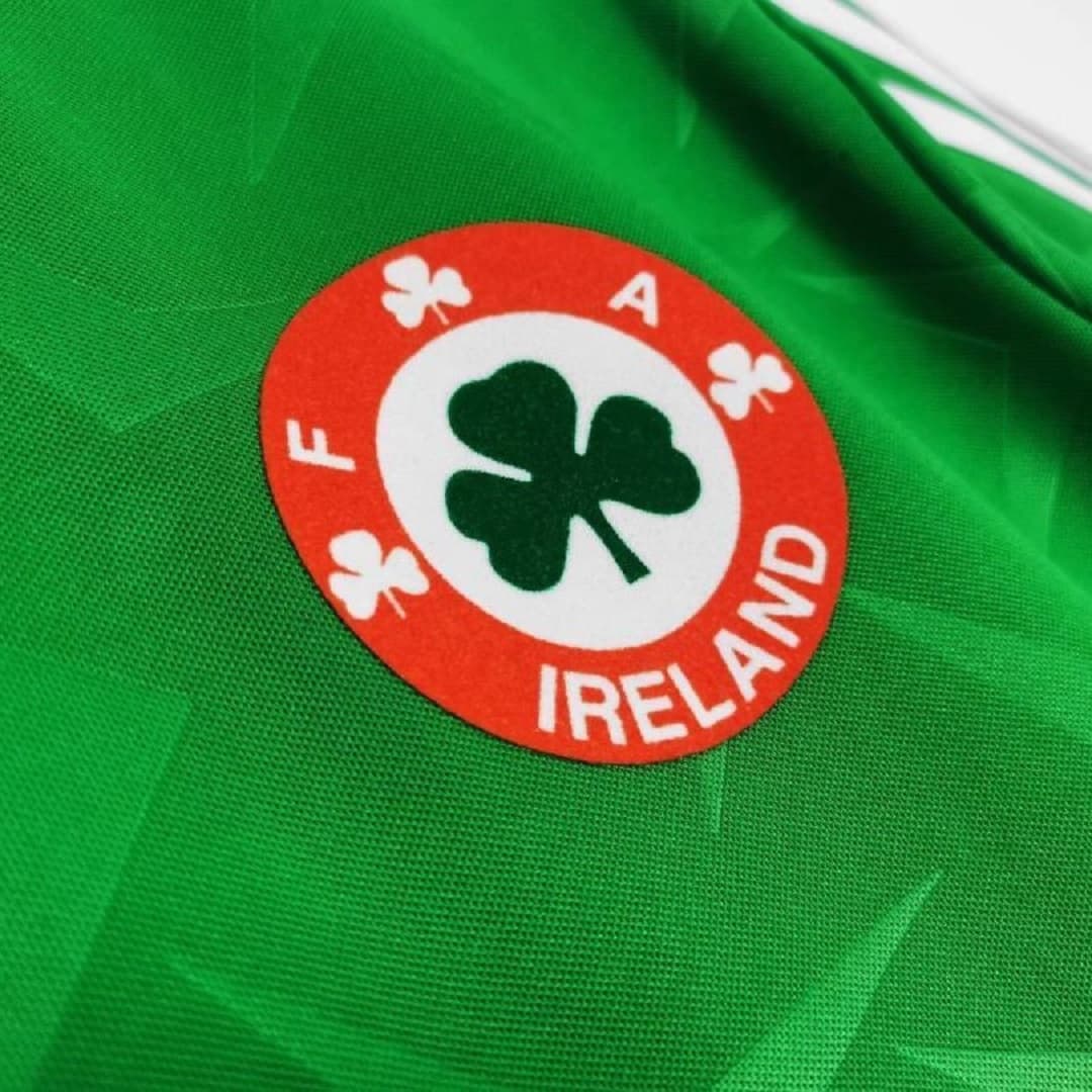 1990 Ireland Home Retro Football Shirt