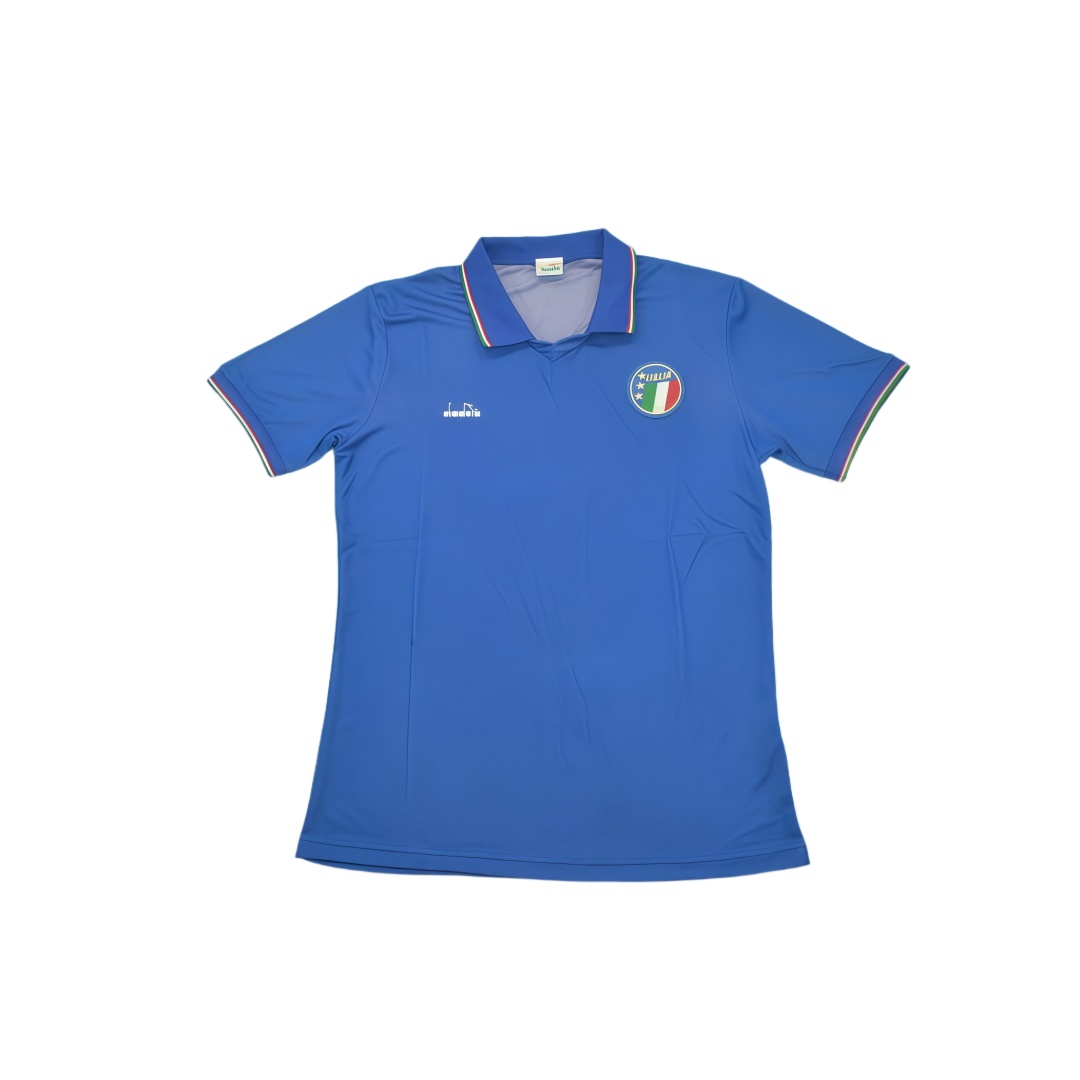 1990 Italy Home Retro Football Shirt  1990 Italy Home Retro Football Shirt