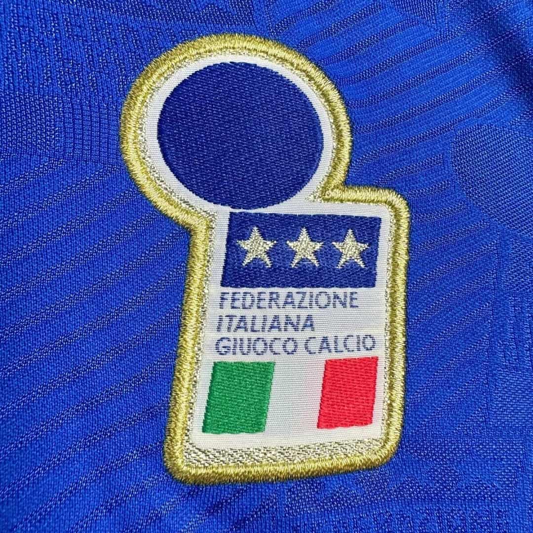 1994 Italy Home Retro Football Shirt Long Sleeve