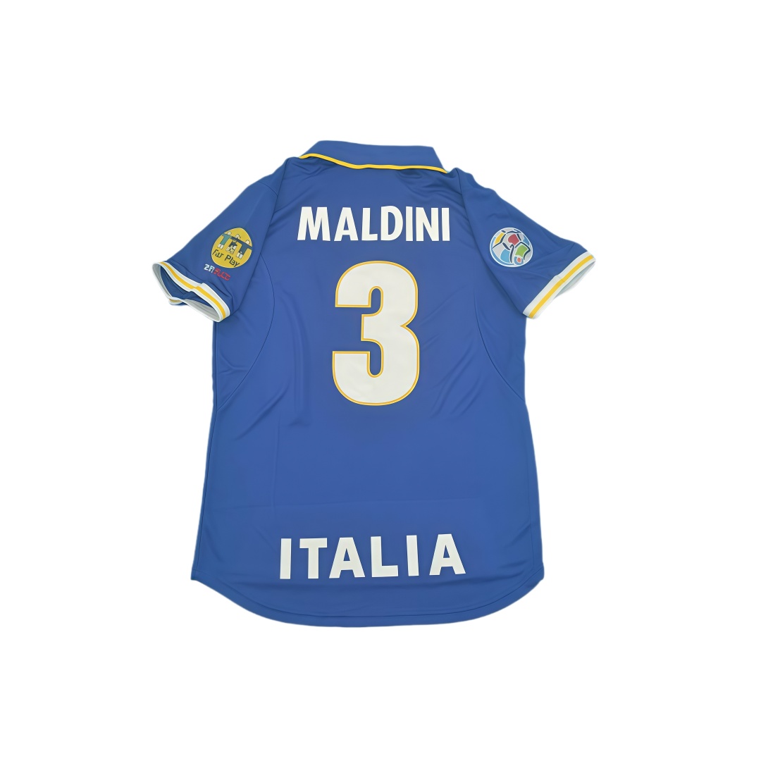 1996 Italy Home Retro Football Shirt