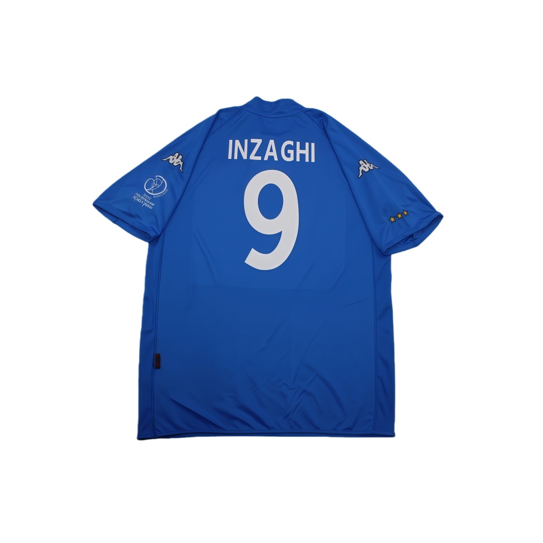 2002 Italy Home Retro Football Shirt