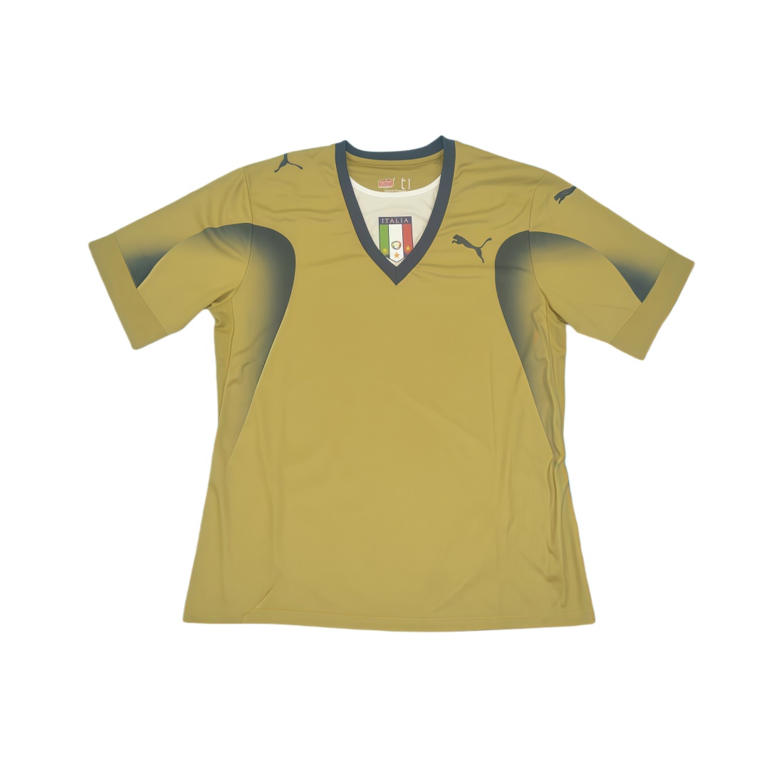 2006 Italy Goalkeeper Retro Football Shirt  2006 Italy Goalkeeper Retro Football Shirt