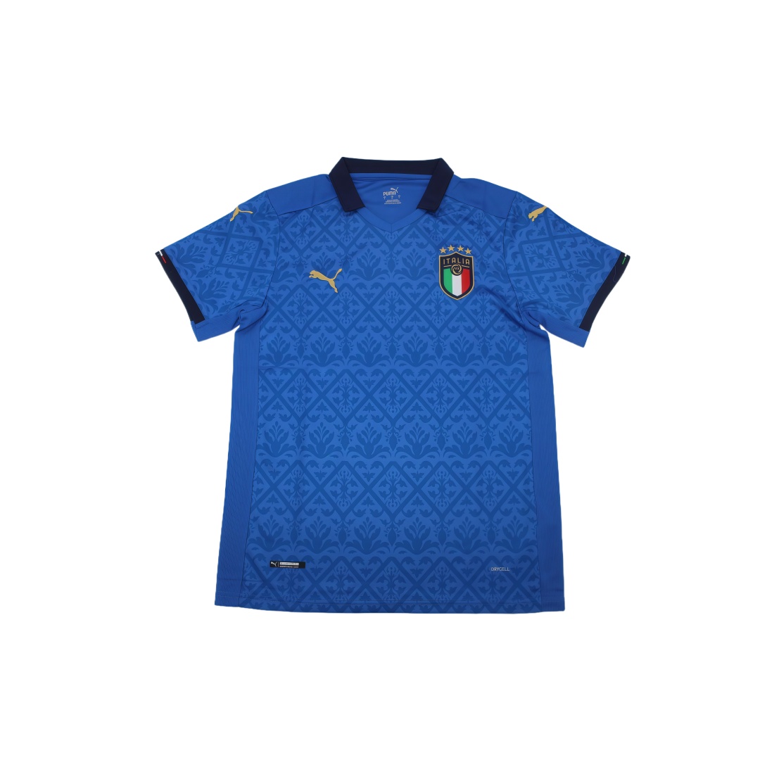 2020 Italy Home Retro Football Shirt  2020 Italy Home Retro Football Shirt