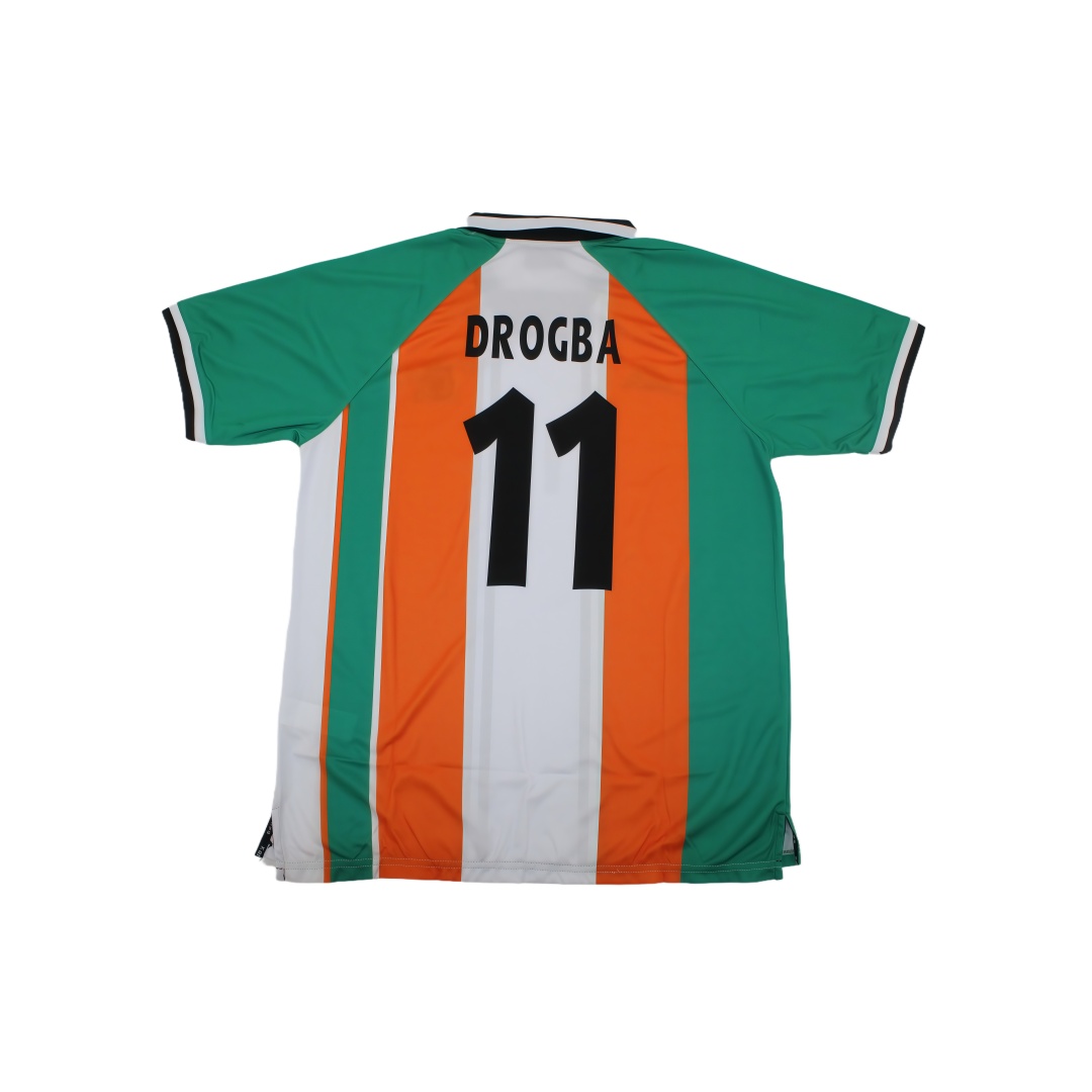 2000 Ivory Coast Home Retro Football Shirt