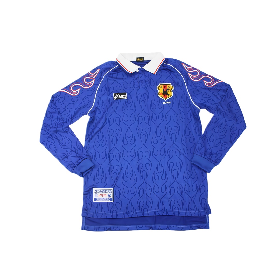 1998 Japan Home Retro Football Shirt Long Sleeve  1998 Japan Home Retro Football Shirt Long Sleeve