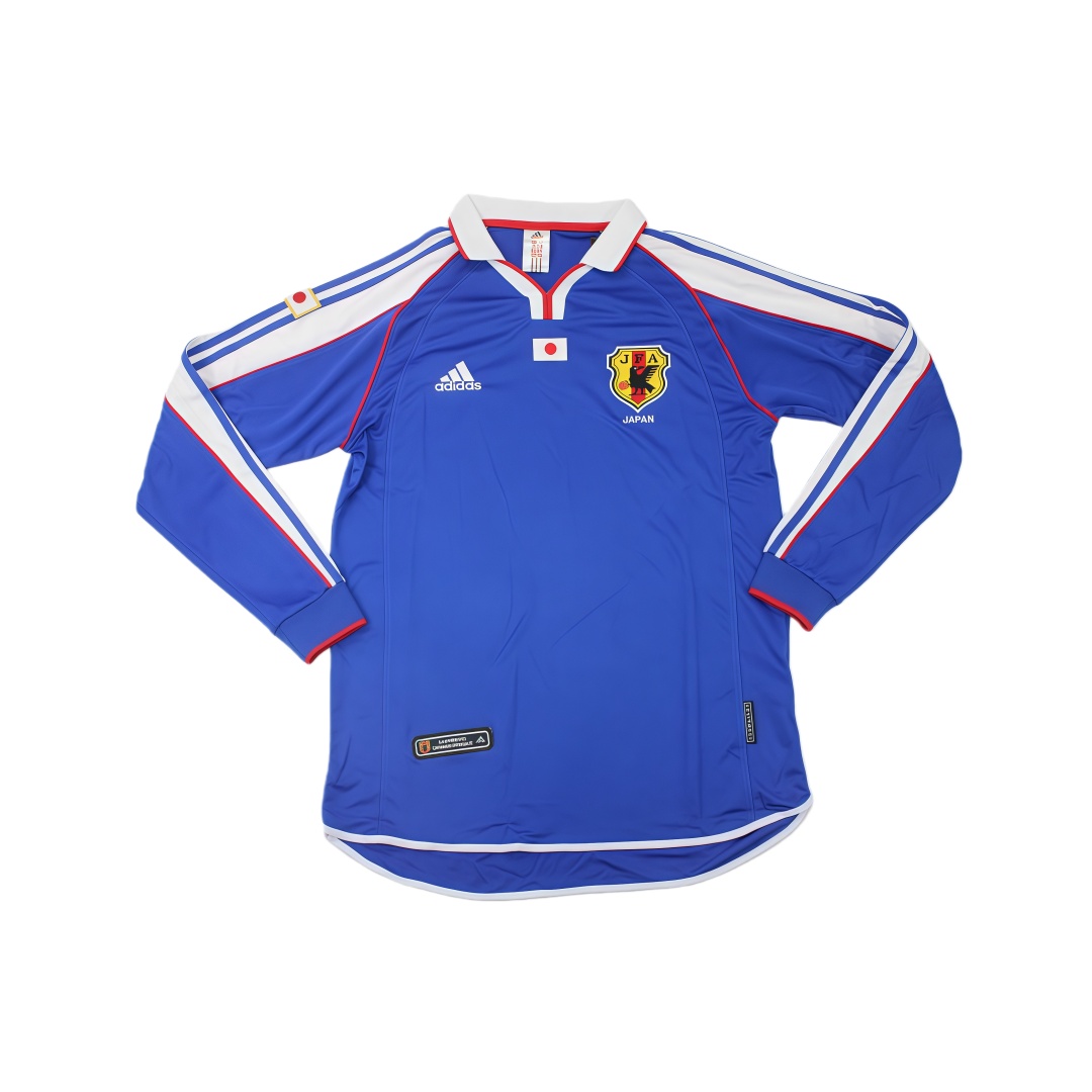 2000 Japan Home Retro Football Shirt Long Sleeve  2000 Japan Home Retro Football Shirt Long Sleeve