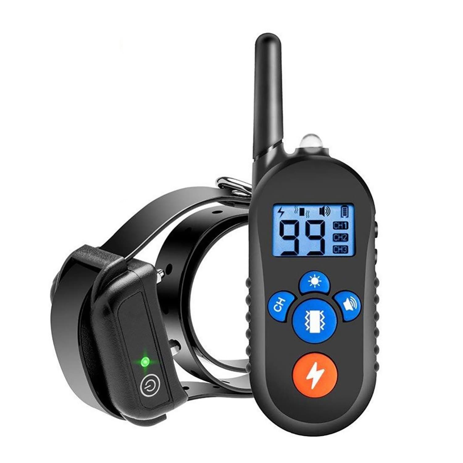 Dog training collar 600 yards with waterproof Rechargeable