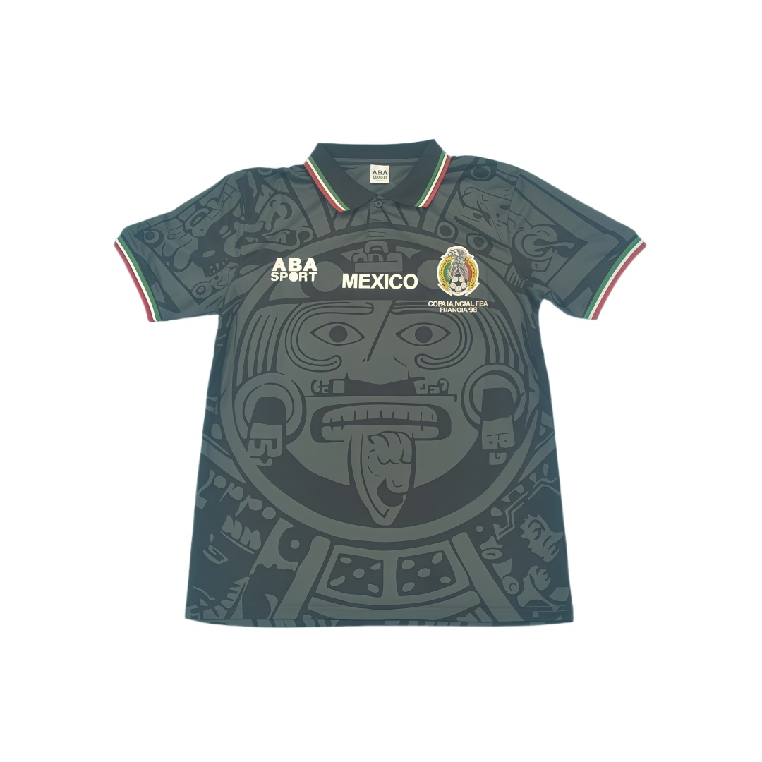 1998 Mexico Third Retro Football Shirt  1998 Mexico Third Retro Football Shirt