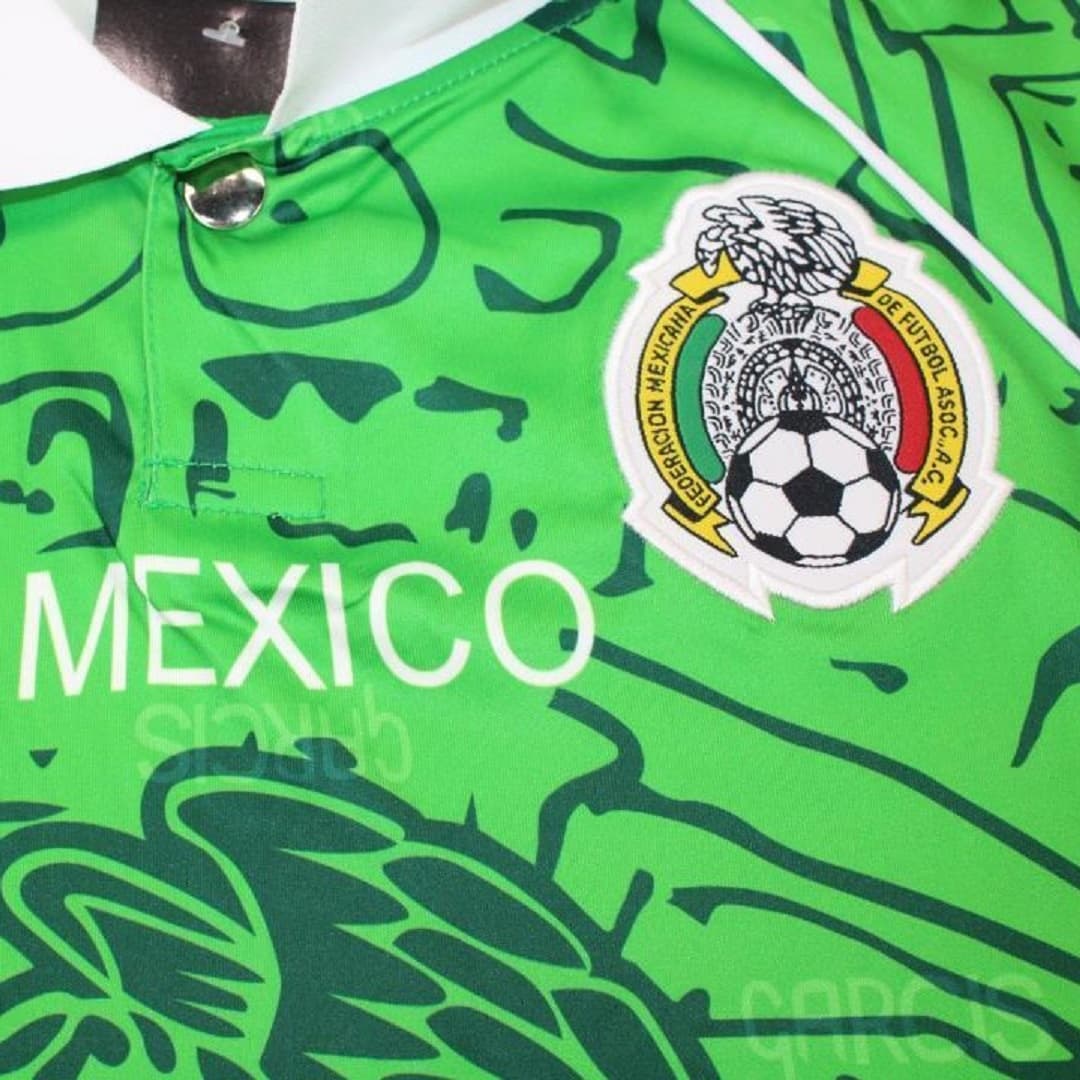 1999 Mexico Home Retro Football Shirt