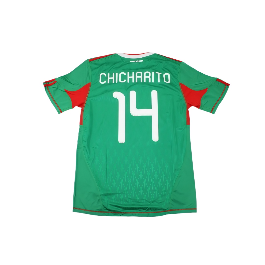 2010 Mexico Home Retro Football Shirt
