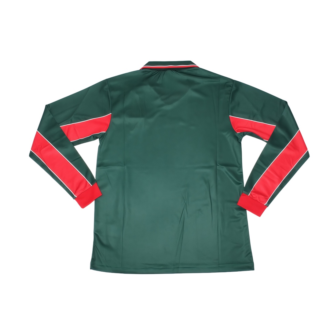 1998 Morocco Home Retro Football Shirt Long Sleeve