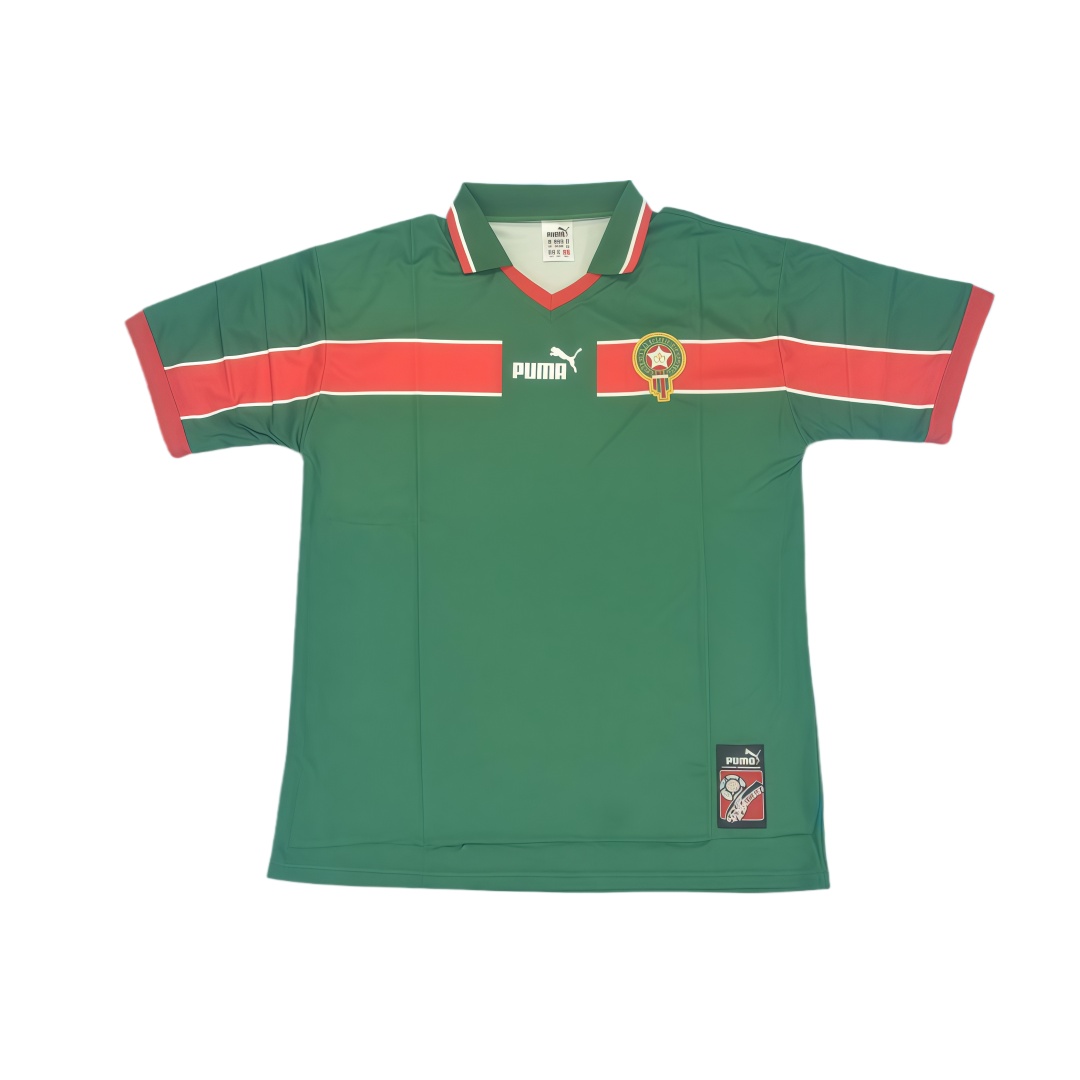 1998 Morocco Home Retro Football Shirt