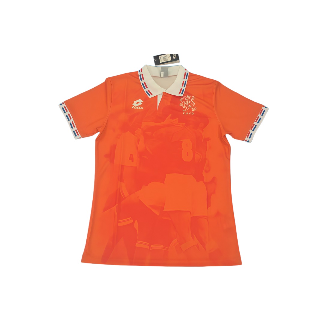 1996 Netherlands Home Retro Football Shirt