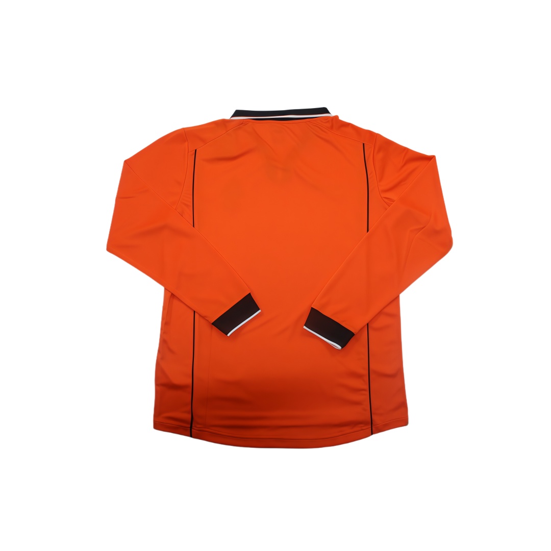 1998 Netherlands Home Retro Football Shirt Long Sleeve