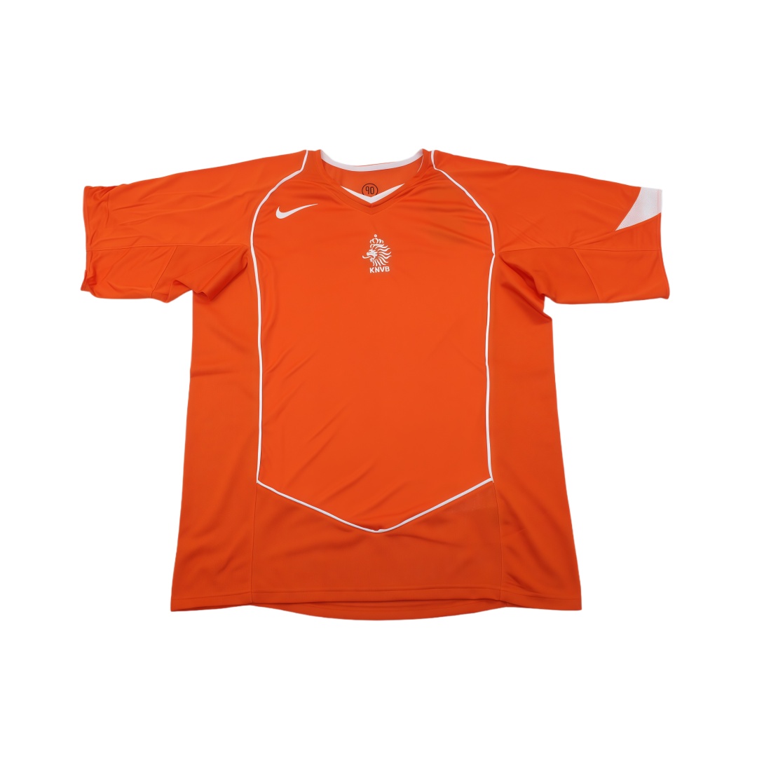 2004 Netherlands Home Retro Football Shirt