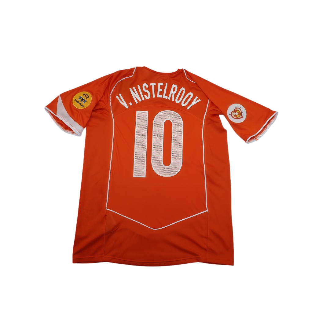 2004 Netherlands Home Retro Football Shirt
