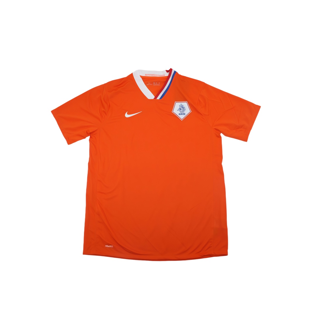 2008 Netherlands Home Retro Football Shirt